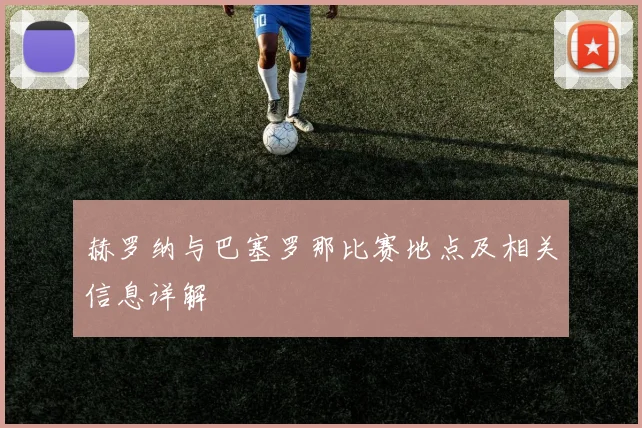 赫罗纳与巴塞罗那比赛地点及相关信息详解